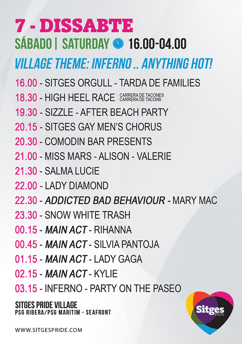 Saturday Pride 2025 Sitges