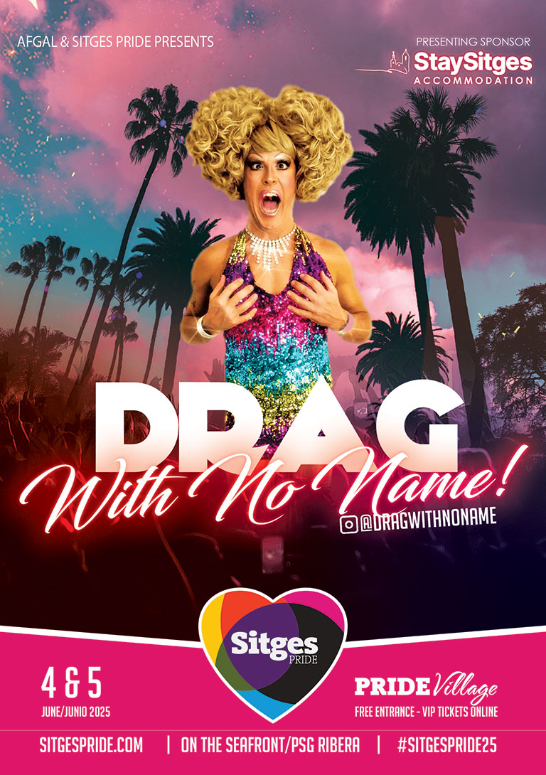Drag with no name Sitges Pride