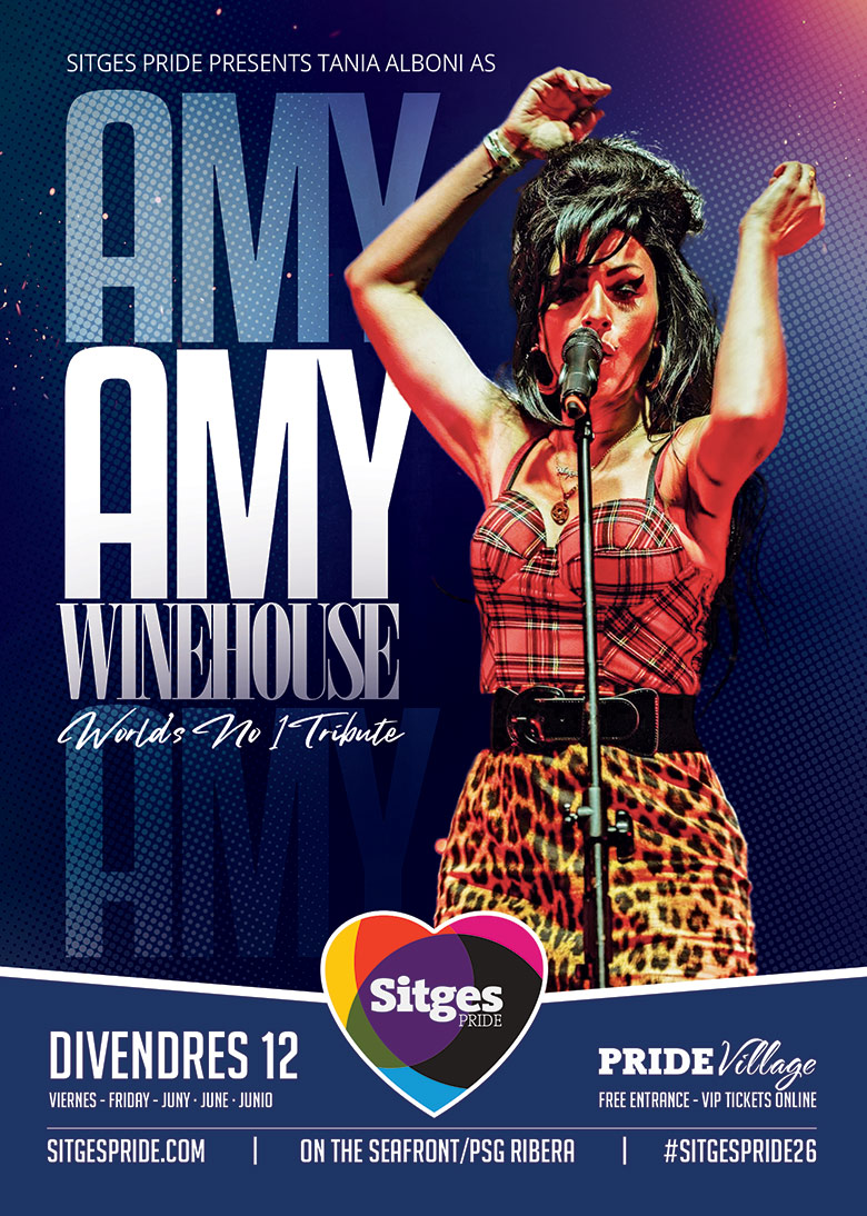 Amy Winehouse Tribute Sitges Pride 2026