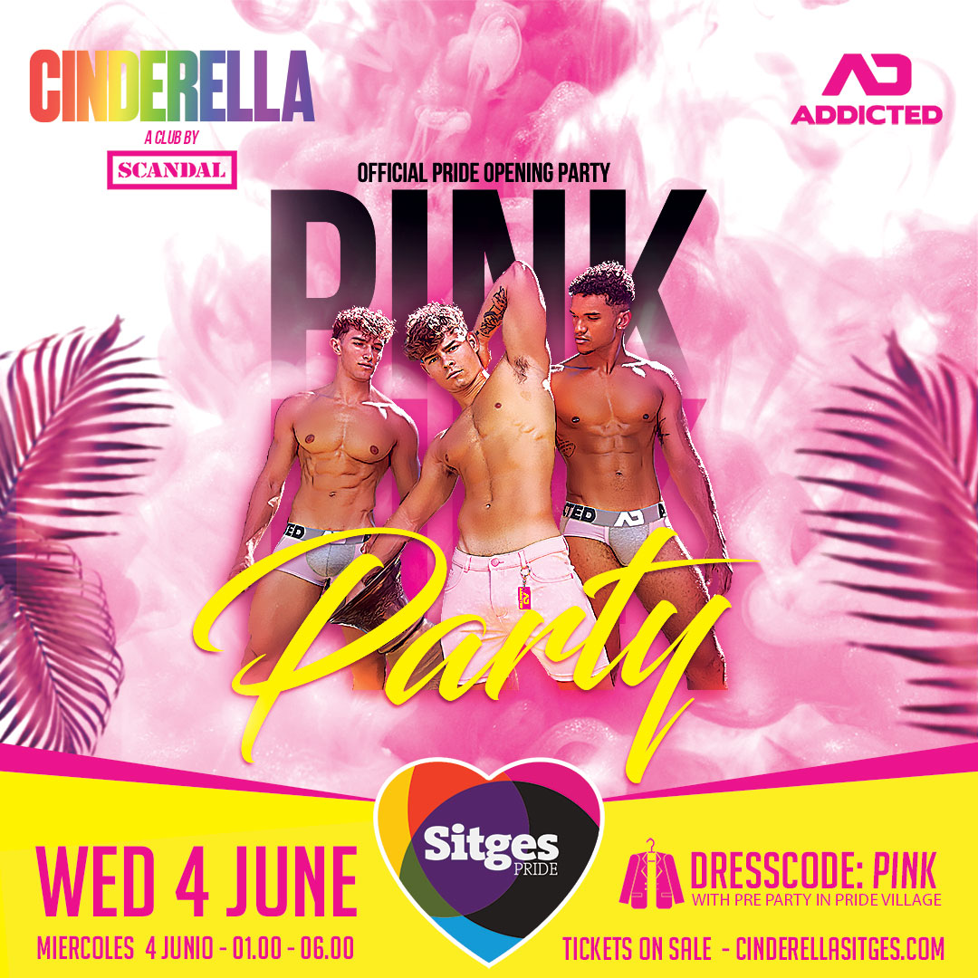 Pink Party Sitges Pride 2025