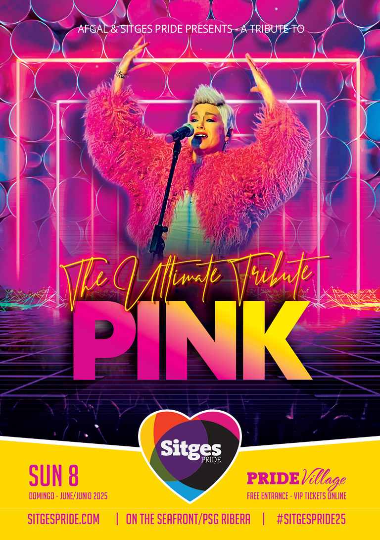 Pink Tribute Sunday at Sitges Pride