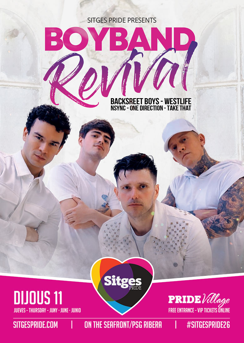 Boyband revival at Sitges Pride 2026
